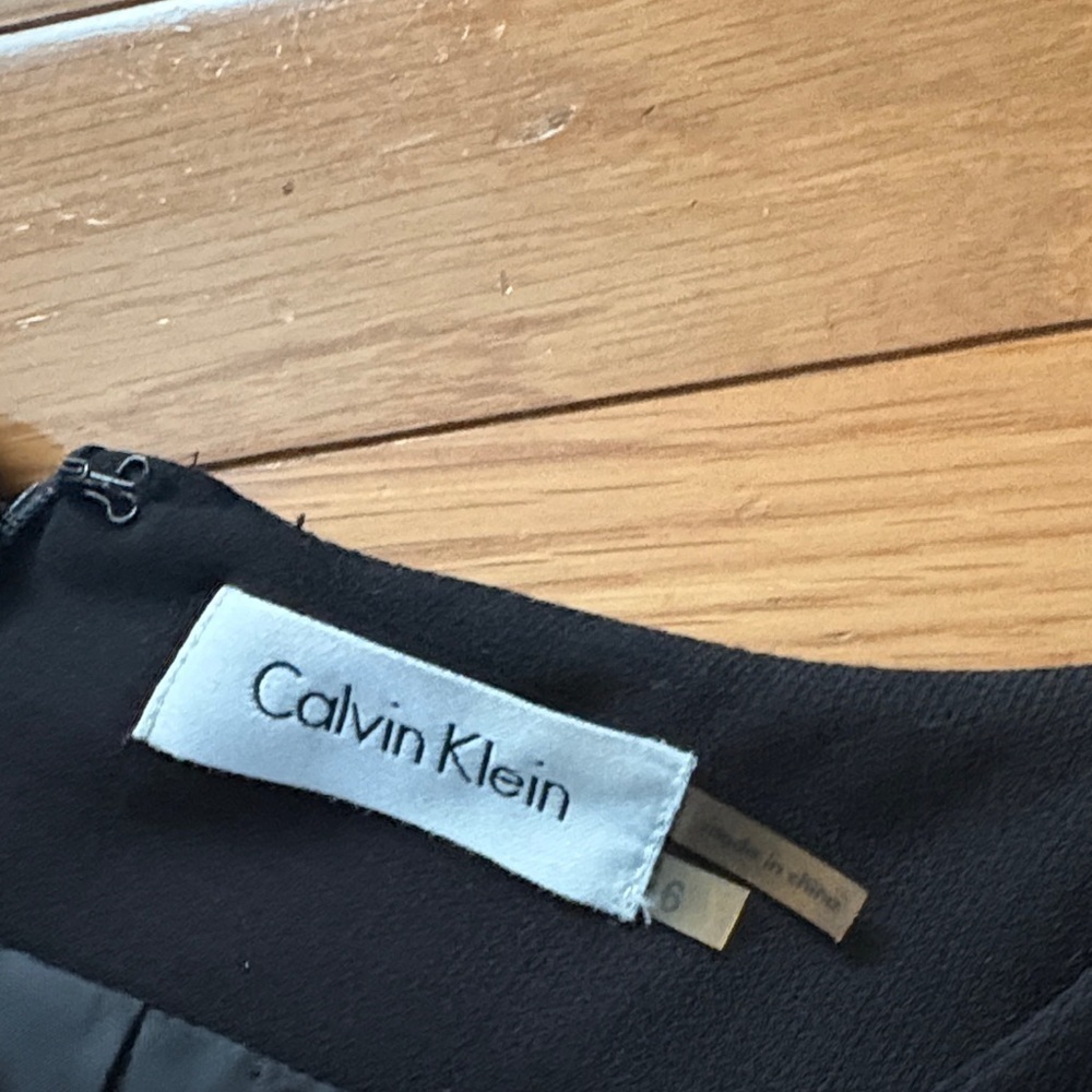 Calvin Klein Black Midi Dress - Picture 2 of 8